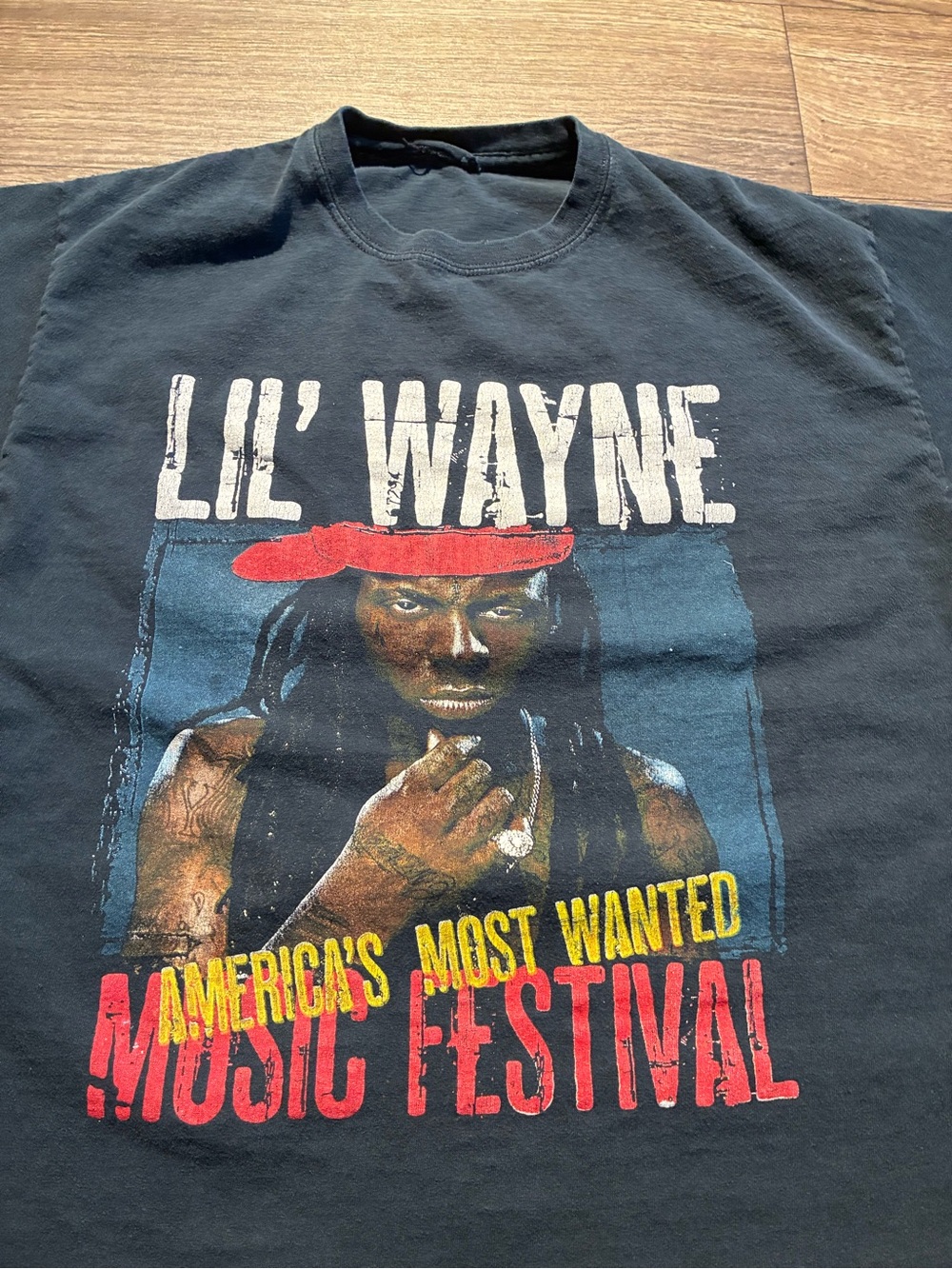 Lil' Wayne Graphic Tee - Black